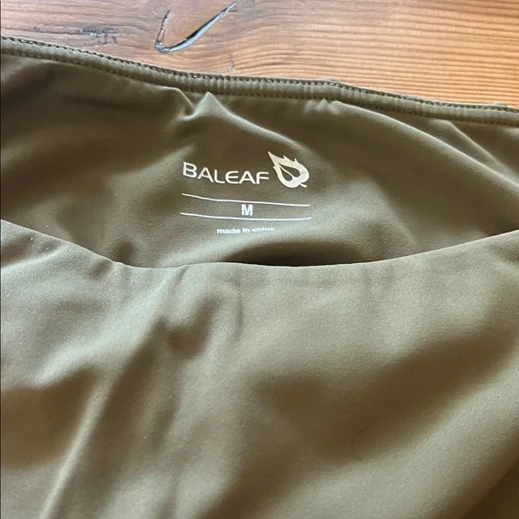 Baleaf Women's Olive Leggings - Picture 2 of 5